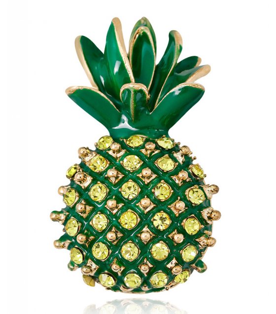 SB248 - Korean style Pineapple brooch